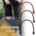 thumbnail image 5 of Uxcell 2Pack 24" Leather Purse Strap with Ear Shaped End Bag Handle Replacement for Purse Handbag Wallet Brown, 5 of 6