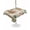 Off-White, variant on Outdoor Tablecloth with Umbrella Hole for Patio/Picnic/Party/Camping, Spring Forest Animals Waterproof Table Cloth Rectangle Table Cover Washable, Floral Botanical Trees Linen (60"x 120")