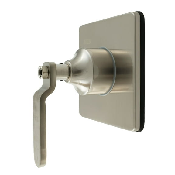 Kingston Brass KS3048KL Whitaker Single-Handle Three-Way Diverter Valve with Square Trim Kit, Brushed Nickel