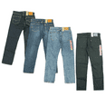 thumbnail image 3 of Levi's Men's Stretch Classic Straight Leg 505 Regular Fit 5-Pocket Jeans (Dark Wash, 38x30), 3 of 3