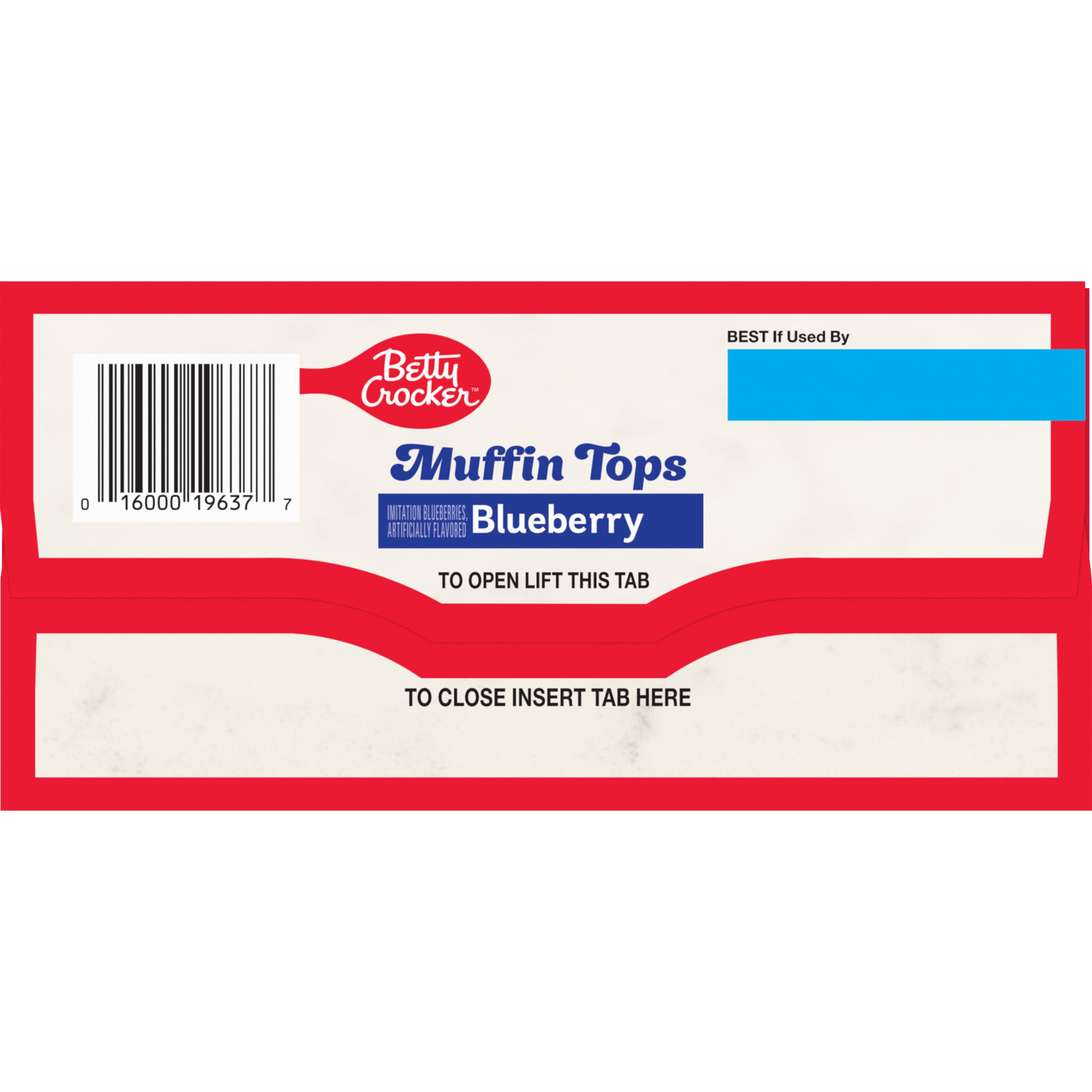 Betty Crocker Blueberry Muffin Tops Mix 3 Pack, 35.7 oz