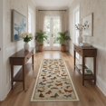 thumbnail image 3 of GENIMO 2'x3' Entryway Rug, Machine Washable Non Slip Low Pile Area Rug for Front Door Kitchen Bathroom, Nature Inspired Animal Print, Warm Beige, 3 of 7