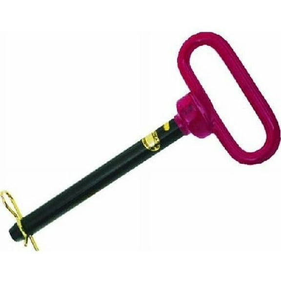 Speeco Steel Red Head Hitch Pin - Universal Fit Rec Car Pin - Red