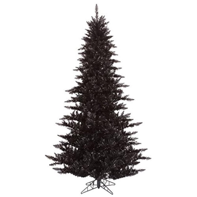 Vickerman 4.5' Black Fir Artificial Christmas Tree Unlit -K161745