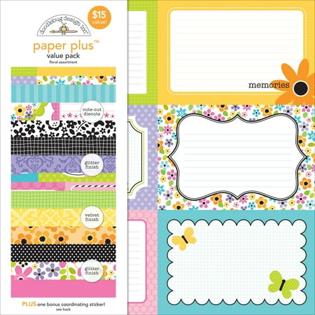 UPC: 0842715051898 | Doodlebug Paper Plus Value Pack 12 x 12 12pk