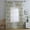 Multicolor, variant on Crushed Sheer Curtains 79 Inch Length Two Pieces, Sheer Floral Curtains Printed Drapes on Sheers for Living Room, Rod Pocket Light Filtering Window Sheers (2 Panels, 39" x 79")