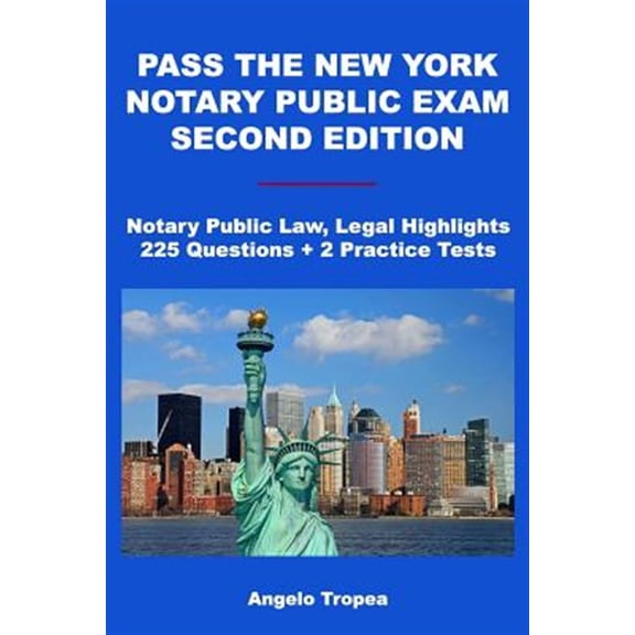 Pre-Owned Pass the New York Notary Public Exam Second Edition Paperback - USED
