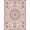 Purple Pink, Pattern 10, variant on ODIKA 8'x10' Washable Area Rug Durable, Non-Slip Boho Allover Faded Motifs Distressed Scrollwork Border Vintage Flowing Dynamic for Living Room, Under Sectional, Family