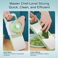 thumbnail image 5 of Japanese-Style Gramercy Adjustable Mandoline Food Slicer, Mandoline Slicer For Kitchen, Mandolin, Potato Slicer, Tomato Slicer, Carrot Slicer, Onion Slicer - Stainless Steel - With 6 Japanese Stainle, 5 of 13