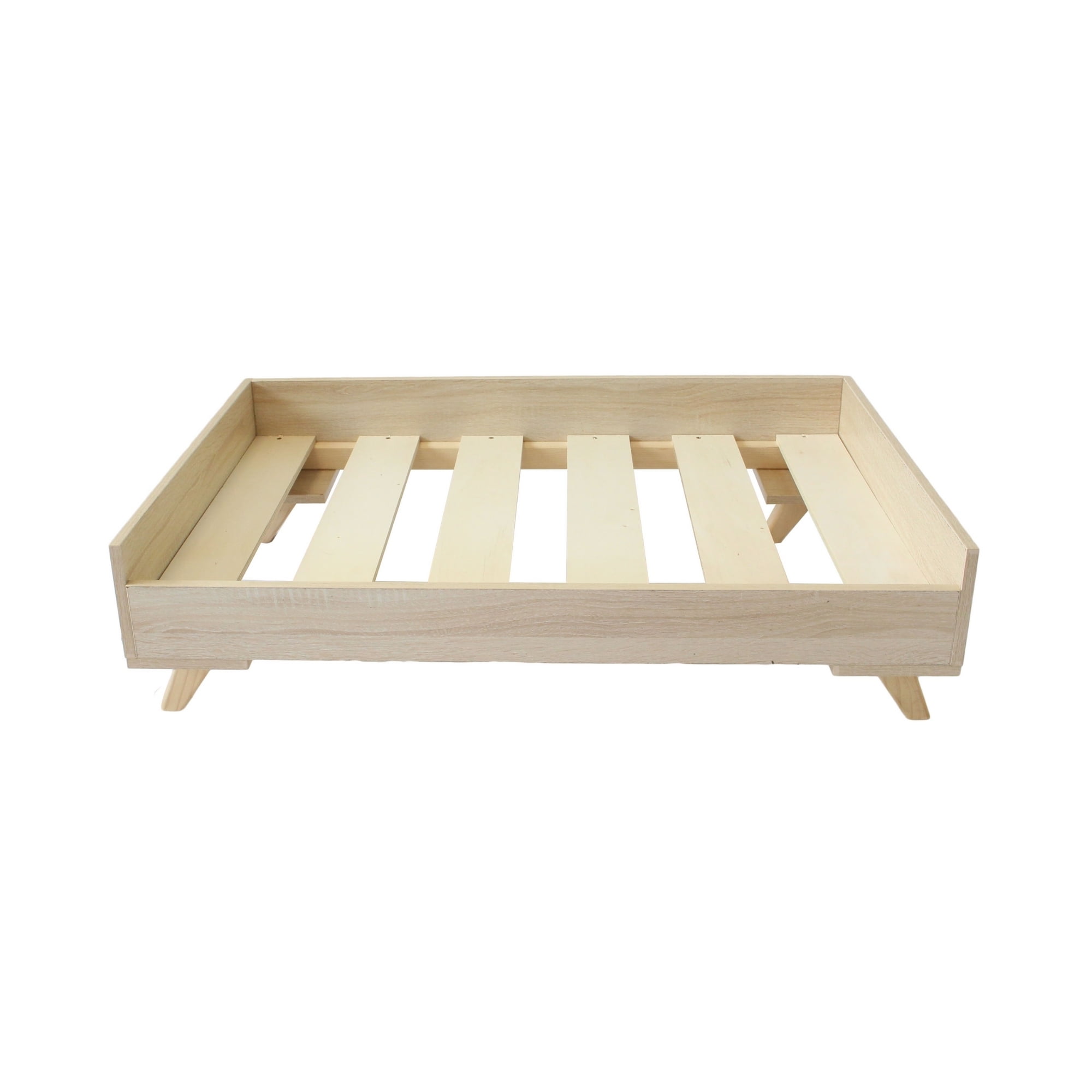 Midlee Raised Wooden Dog Bed Frame (Small)