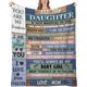 thumbnail image 1 of LHSHID Daughter Gifts from Mom to My Daughter Blanket Daughter Gifts Gifts for Daughter from Mom Gifts for Daughter for Graduation Christmas Daughter Blanket 60"x80", 1 of 8