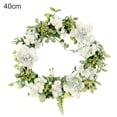 thumbnail image 2 of Puerta artificial Guirnalda de flores Simulación Decoración floral Banquete de boda Guirnalda de flores falsas Adorno para el hogar, Azul, 40cm Eigraketly HA9088-05B, 2 of 6