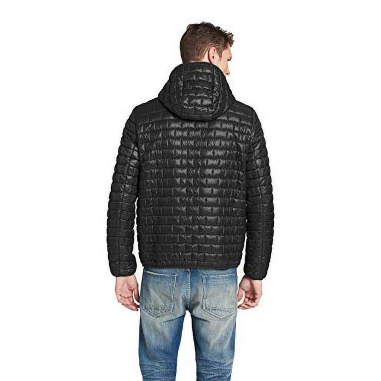Tommy hilfiger men's sweaterweight ultra clearance loft hooded packable puffer jacket