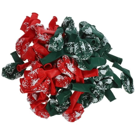 Masteelf  200 Pcs Pearl Balloon Christmas Balloons Festive Green