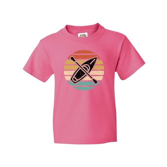 Inktastic Kayaking Retro Kayak Boating Youth T-Shirt