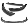 thumbnail image 4 of For 2015-2017 Toyota Camry STP-Style Carbon Look Front Bumper Body Spoiler Lip, 4 of 5
