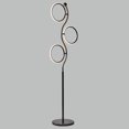 thumbnail image 2 of 40W Mordern Led Standing Lamp for Living Room and Bedroom in Black finish with 3 lights Tall Pole Tree Lighting, Floor Lamp  Is Dimmming with Remote, 2 of 8