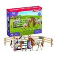 thumbnail image 3 of Schleich Horse Club 17PC Lisa’s Tournament Training Playset with Horse Figurines, 3 of 10