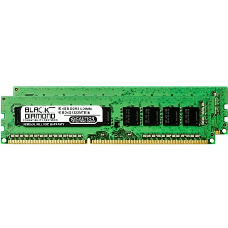 8GB 2X4GB RAM Memory for Intel Server System P4304BT Black Diamond Memory Module 240pin PC3-10600 1333MHz DDR3 ECC UDIMM