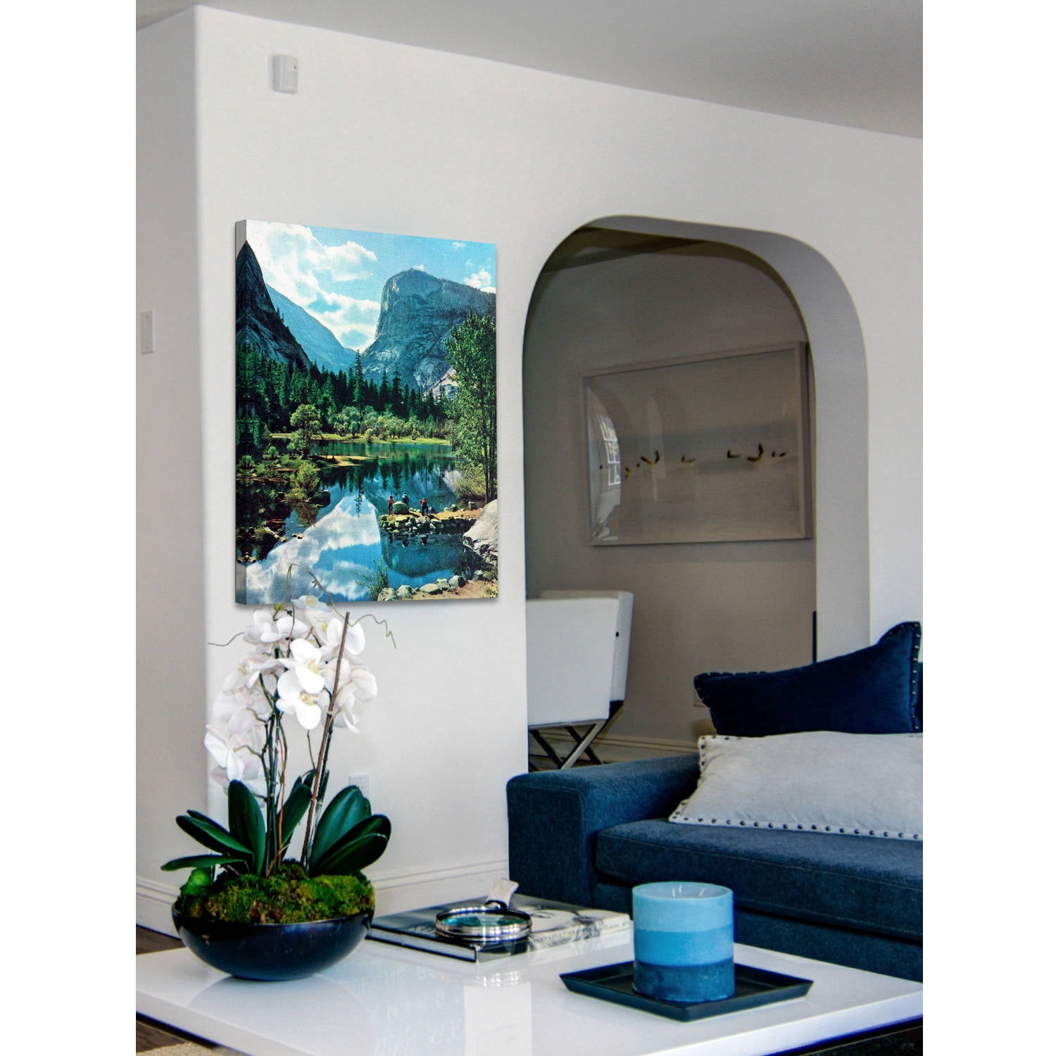 MARMONT HILL  - 'That View' Painting Print on Wrapped Canvas - Multi-Color 24 x 29