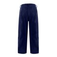 thumbnail image 4 of GEWSEY Womens Corduroy Pants High Waisted - Wide Leg Pant Casual Loose Trousers with Pocket Fall Winter Outfits (Blue, S), 4 of 6