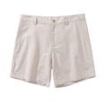 thumbnail image 4 of Jean Shorts Men Solid Color Linen Button Design Shorts With Pockets Versatile Trendy Summer Loose Short Pants For Men Beige XXL, 4 of 5