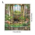 thumbnail image 4 of Youkk 2 Pcs Décoration de Rideau Rideaux pour Salon Chambre Salle de Bain Type D L, 4 of 6
