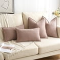 thumbnail image 5 of Wehilion 2pcs Decorative Pillow Covers Soft Chenille Couch Throw Pillows Farmhouse Cushion Covers with Elegant Design for Sofa Bedroom Living Room Home Decor, 5 of 14