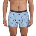 thumbnail image 2 of Goofa French Bulldog2 Printed Men's Boxer Briefs Underwear, Moisture-Wicking Underwear, Trunk,Soft and Breathable Cotton Underwear-XX-Large, 2 of 9