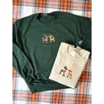 thumbnail image 3 of Christmas Embroidered Sweatshirt, 3 of 3
