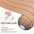 thumbnail image 4 of NUAHRHY 15.75"x118" Peel and Stick PVC Slat Wall Panel Drawing Wood Grain Pattern Self Adhesive Thick Wallpaper Panel 3D Soundproof for Walls and Ceilings, 4 of 10