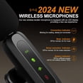 thumbnail image 2 of PinesC Wireless Lavalier Microphone for , iPad, Android - 100FT Transmission, 360° Omnidirectional HD High Sensitivity Mic for Interview, Video Podcast, Vlog, YouTube, TikTok, 2 of 5