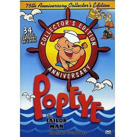 popeye the sailor man classic cartoons 75th anniversary collector s
