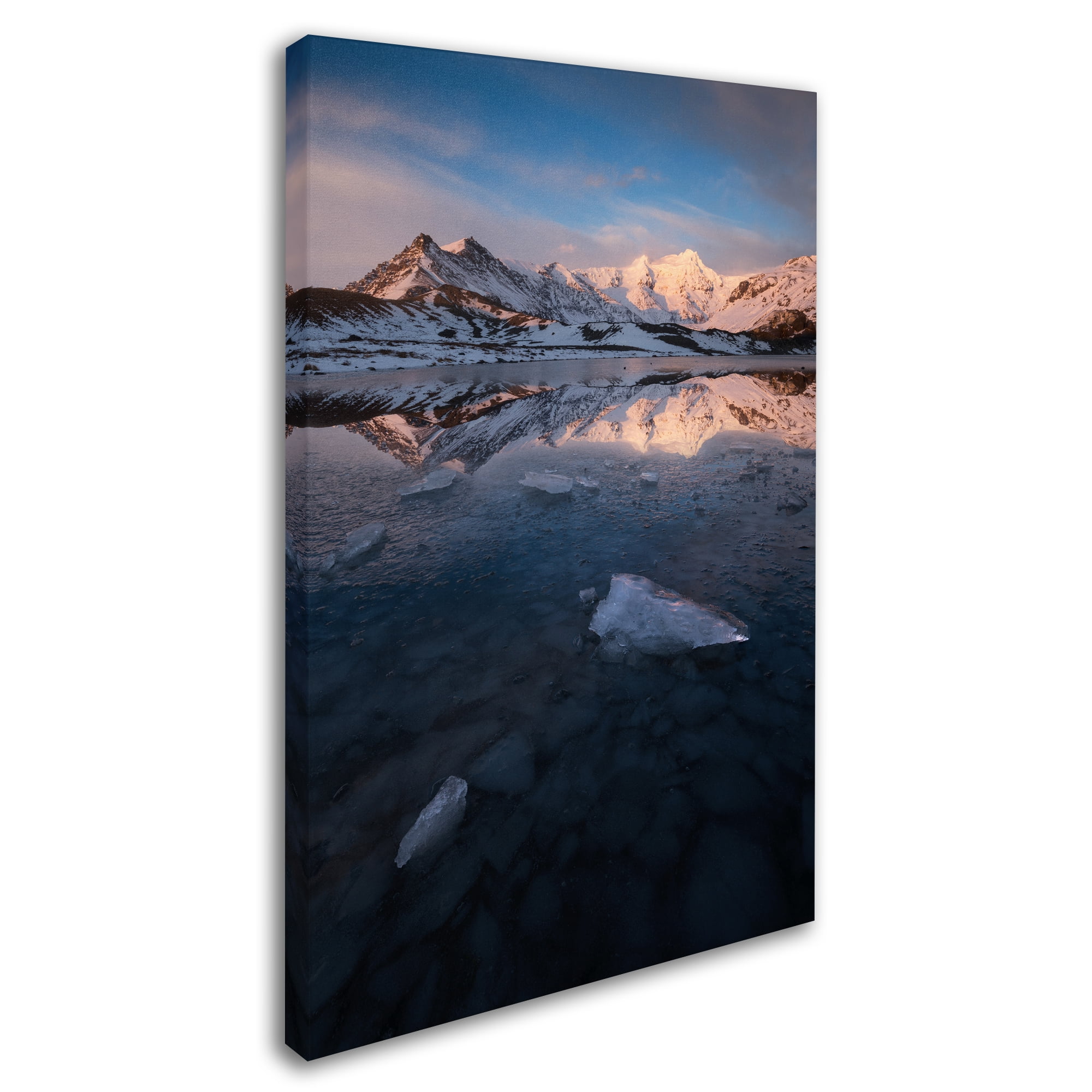 Trademark Fine Art 'Winter is Coming' Canvas Art by Mathieu Rivrin