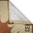 thumbnail image 3 of Ambesonne Retro Kitchen Curtains, Maple Syrup with Stripes, 55"x39", Pale Brown Beige, 3 of 3