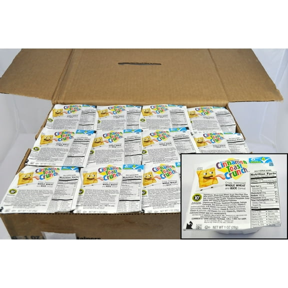 Cinnamon Toast Crunch Cereal, 1 Ounce, 96 Per Case