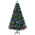 thumbnail image 6 of KAAYEE 6ft Pre-lit Artificial Christmas Tree,Prelit Xmas Tree with 1000 Branch Tips & 350 Color Lights with Remote Control,Timer for Xmas Decoration,Green, 6 of 9
