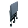 Safco, Beverage Folding Cart, 1 Each, Black