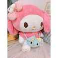 thumbnail image 2 of 40/50cm Kawaii Sanrio Cinnamoroll Kuromi My Melody juguetes de peluche muñeca almohada de peluche Anime dibujos animados decoración del hogar regalos de cumpleaños para niños, 2 of 5