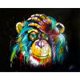 thumbnail image 1 of Cuadros Decorativos 5D DIY diamante pintura animal completo redondo taladro arte cuadro Rhinestone decoración Ehuebsd  Nuevos Originales, 1 of 5