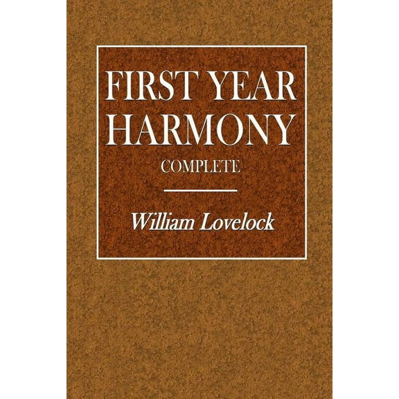 First Year Harmony - Complete, (Paperback)