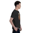 thumbnail image 4 of Animal Men's T-Shirt Cotton 100% Summer Tops Fashion Casual Cute Sloth Short Sleeves for Men Women Round Collar Top Tees, 4 of 6
