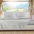 thumbnail image 1 of Bed Sheets Set  1800 Series Deep Pocket Soft Microfiber 4 Piece Queen Sheet Sets  Gray, 1 of 7