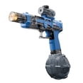 thumbnail image 5 of Transparent Electric Water Blaster with Light-Up Muzzle, High-Power Automatic Water Gun with Detachable Drum Magazine & Rechargeable Battery for Pool, Beach & Outdoor Activities,D, 5 of 6