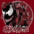 thumbnail image 2 of Men's Marvel Carnage Portrait Graphic T-Shirt, 2 of 5