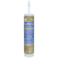 GE M90016 10.1 oz. Clear Silicone Window and Door Caulk