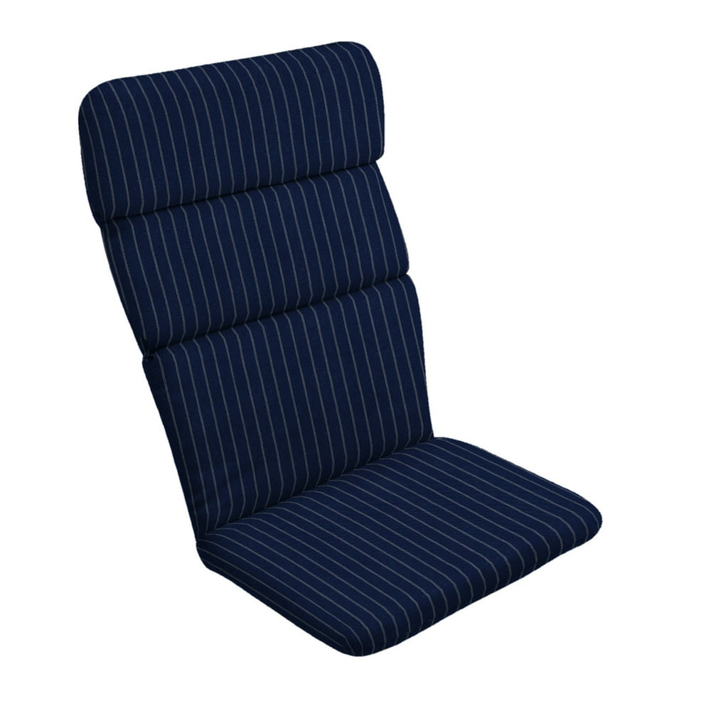 Arden Selections 45.5" x 20" Blue Adirondack Chair Cushion
