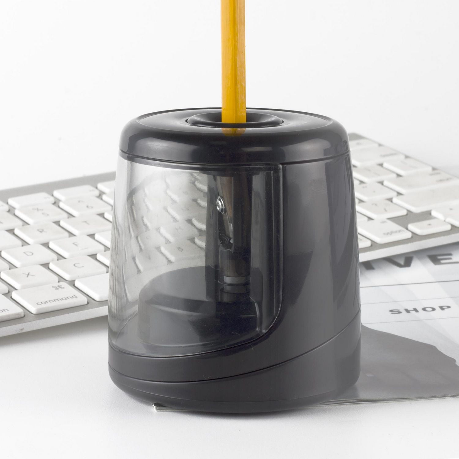 Pen+Gear BATTERY SHARPENER - BLACK, BATTERY SHARPENER