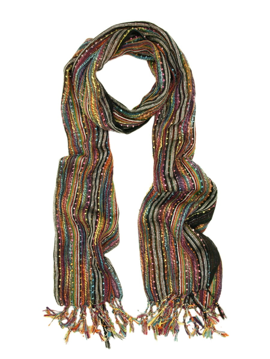 Unique Multi Color Trendy Glitter Scarf Different Colors Available Unique Multi Color Trendy Glitter Scarf Different Colors Available
