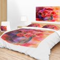 thumbnail image 2 of DESIGN ART Designart 'Bouquet Of Cute Poppies in Vase' Floral Throw Blanket, 2 of 5
